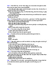 Ôn tập trắc nghiệm cuối kì môn chủ nghĩa xã hội khoa hoc –Trường Đại học kinh tế quốc dân