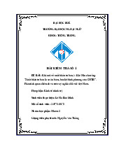 ĐỀ BÀI: Khi nói về xuất khẩu tư bản, V.I.Lê Nin cho rằng: "Xuất khẩu tư bản là sự ăn bám, bóc lột bình phương của CNTB". Phân tích quan điểm đó và rút ra ý nghĩa đối với Việt Nam - Bài kiểm tra Kinh tế chính trị   | Trường Đại học Ngoại Ngữ, Đại học Huế