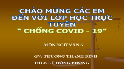 Giáo án điện tử Ngữ văn 6 Chân trời sáng tạo Bài mở đầu: Hòa nhập