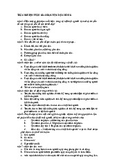 Trắc nghiệm phần giáo dục đại cương có đáp án | Đại học Nội Vụ Hà Nội