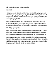 Các nguyên tắc chung - Pháp luật đại cương | Trường Đại học Văn hóa Hà Nội