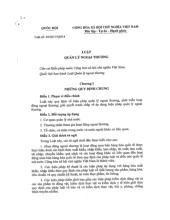 Luật Quản lý ngoại thương môn Pháp luật | Trường Đại Học Thái Nguyên