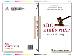 Sách ABC về Hiến pháp - 83 Câu hỏi - Đáp môn Luật Hiến pháp | Trường Đại học Luật, Đại học Quốc gia Hà Nội