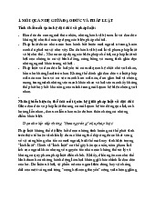 Mối quan hệ giữa đạo đức là pháp luật-Trường đại học Văn Lang