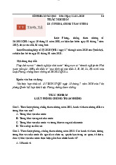 Trắc nghiệm Luật Phòng, Chống Tham Nhũng - Câu Hỏi & Đáp Án | Môn Pháp luật đại cương - Học viện Hành chính Quốc gia