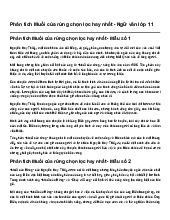 Phân tích Muối của rừng chọn lọc hay nhất - Ngữ văn lớp 11