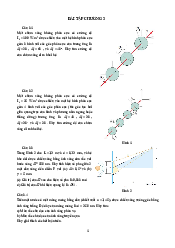 Bài tập Chương 3 - Vật lý đại cương 2 | Trường Đại học Công nghệ, Đại học Quốc gia Hà Nội