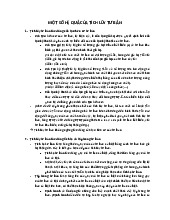Một số hệ quả của tích lũy cơ bản