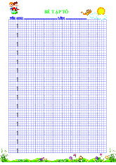 Phiếu tập tô cho bé | Tiếng Việt 1