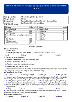 Đề luyện thi năng lực ĐH QG TPHCM 2022 - đề 5 (có đáp án)