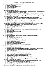 Chương 1 & 2: Cơ Sở Lý Thuyết và Phân Tích | Trắc nghiệm Kinh Tế Vi Mô