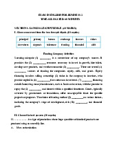 Exam In English For Business 2 | Bài kiểm tra Tiếng Anh