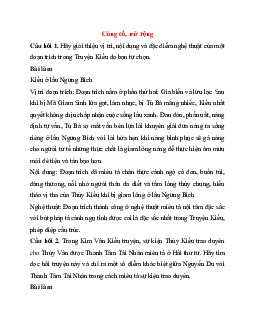 Soạn bài Củng cố, mở rộng trang 28 | Ngữ văn 11 Kết nối tri thức