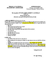 Hãy phát triển một dự án khởi nghiệp kinh doanh theo cách tiếp cận giải quyết một vấn đề liên quan tới “chăm sóc sức khoẻ và dịch vụ y tế” cho người dân tại Việt Nam trên cơ sở phân tích | Đề thi học phần Kỹ năng Khởi nghiệp và lãnh đạo