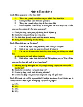 Các Câu Hỏi Thảo Luận Và Giải Đáp Môn Kinh tế lao động | Đại học Kinh Tế Quốc Dân