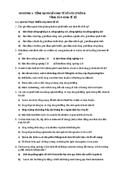 Câu hỏi trắc nghiệm kinh tế số (có đáp án )