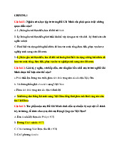 Đề cương môn Tư tưởng Hồ chí minh - Trường Đại học lao động -  xã hội.