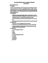 ĐẶC TRƯNG CHÍNH KỊCH QUA TÁC PHẨM "THI HÀI SỐNG" - LEV TOLSTOY