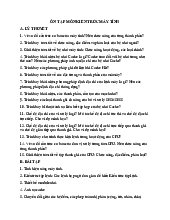 TÀI LIỆU ÔN TẬP MÔN KIẾN TRÚC MÁY TÍNH