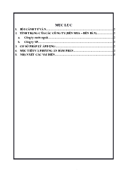 Mẫu báo cáo thu hoạch Đàm phán | Học viện Tư pháp