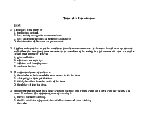 Solution for TUT 1, Microeconomics - Kinh tế vi mô | Trường Đại học Hà Nội