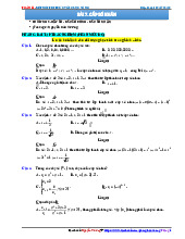 Tài liệu trắc nghiệm sưu tầm. Bài-7 Cấp số nhân - Có đáp án