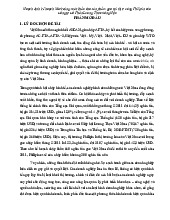 Hoạch định kế hoạch Marketing xuất khẩu cho sản phẩm gạo tại thị trường Philipin củaCông ty Cổ Phần Lương Thực Sông Hậu môn Chuyên ngành Marketing | Học viện Nông nghiệp Việt Nam