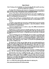 Tác động và Chỉ tiêu Đánh giá | Môn Kinh tế đầu tư - Đại học Kinh Tế Quốc Dân