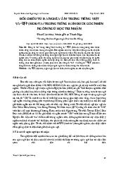 Ngôn ngữ và Văn hóa Hàn - Hàn Quốc Học | Trường Đại học Ngoại ngữ, Đại học Quốc gia Hà Nội