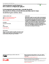 Canadian Journal of Applied LinguisticsRevue canadienne de linguistique appliquée