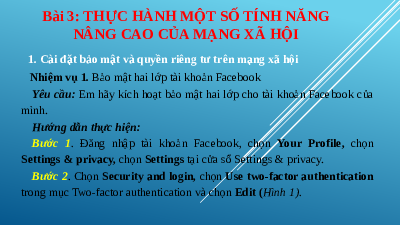 Bài 3 Chủ đề C | Bài giảng điện tử môn Tin học 11 Cánh diều