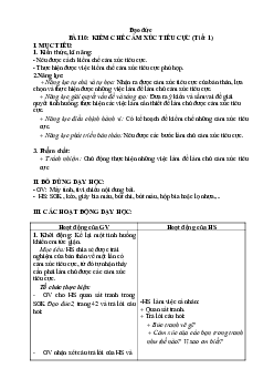 Giáo án Đạo đức 2 sách Chân trời sáng tạo (Cả năm) | Tuần 10