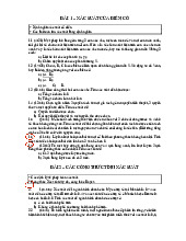 Ôn tập xác suất và biến ngẫu nhiên môn Xác suất thống kê | Trường Đại học Thủy Lợi