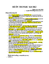 Đề ôn thi pháp luật | Pháp luật đại cương | Đại học Nông Lâm Thành phố Hồ Chí Minh