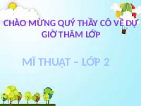 Giáo án điện tử Mĩ thuật 2 Bài 3 Cánh diều: Con rối đáng yêu