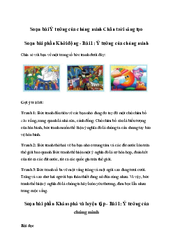 Soạn bài Ý tưởng của chúng mình trang 76 | Tiếng việt 3 Chân trời sáng tạo