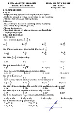 Đề cương cuối học kì 1 Toán 7 năm 2025 – 2026 trường THCS Thanh Am – Hà Nội