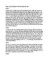 Đoạn văn tả cảnh thanh bình của một miền quê hoặc thành phố | Tập làm văn 5 Kết nối tri thức