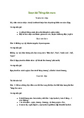 Soạn bài Tiếng đàn mưa sách Kết nối tri thức | Ngữ văn 9