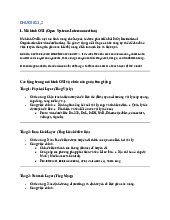 Tài Liệu Ôn Tập Chương 1: Mô Hình OSI và Chức Năng Các Tầng Mạng | Môn Mạng máy tính 1 - Đại học Sư phạm Kỹ thuật Thành phố Hồ Chí Minh