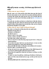 Mẫu giấy mượn xe máy, ô tô theo quy định mới nhất