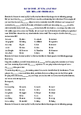 Bài tập Từ vựng và Ngữ pháp Tiếng Anh 7 - Friends Plus | Ôn hè Anh 7