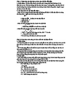 Đề cương Vật liệu Dẫn Điện, Dẫn Từ & Cách Điện - CĐ Kỹ Thuật 2023