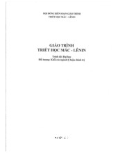 Giáo trình môn Triết học Mác – Lênin | Học viện Chính trị quốc gia Hồ Chí Minh