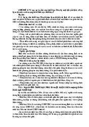 Đề cương ôn tập môn Triết học Mác - Lênin | Trường Đại học Kinh tế, Đại học Quốc gia Hà Nội