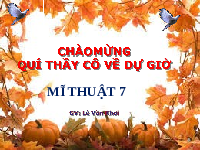 Giáo án điện tử Mĩ Thuật 7 Bài 5 Chân trời sáng tạo: Bìa sách với di sản kiến trúc Việt Nam