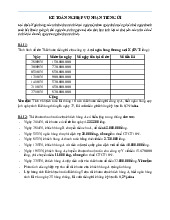 Kế toán nghiệp vụ nhận tiền gửi môn Kế toán tài chính    | Học viện Nông nghiệp Việt Nam