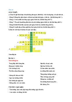 Giải SGK môn Tiếng việt 2 - Bài 6: Sân trường em (6) | Cánh Diều
