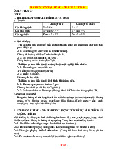 Đề Cương Ôn Tập Giữa Kỳ 1 Tiếng Anh 7 Global Success 2025-2026 Có Đáp Án