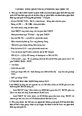 Ôn tập Môn Luật thương mại quốc tế | Trường Đại học Luật Hà Nội